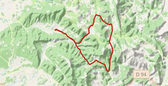 Parcours 50 kms virades