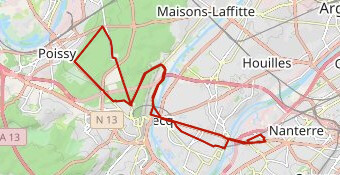 Rallye Nanterre Cyclotourisme 40 km