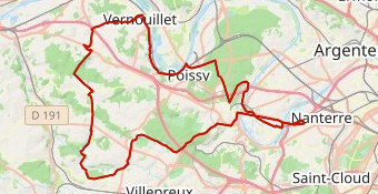 Nanterre Cyclotourisme 80 km