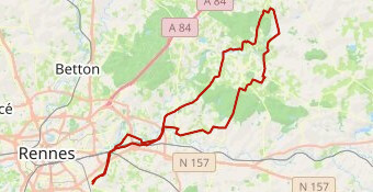 NE 65km St Aubin du Cormier