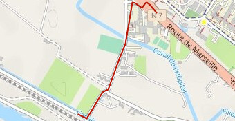 plan acces de la course du 1 juin 2024 à montfavet