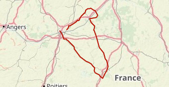 Sur les traces de Bordeaux Paris 370 km