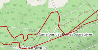 Carrefour d' Alençon 8.2 km > (Hiver)RG