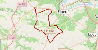 Parcours n° 48 - 44 km S/E