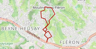 Beyne-Heusay - Parcours de l'ourson