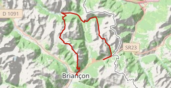 Rando vallée de la Clarée - Montgenèvre > Briançon