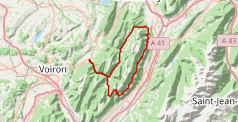 Col du Coq, Moncieu,Granier,Cucheron