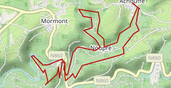 randonnée au départ de la brasserie d'Achouffe