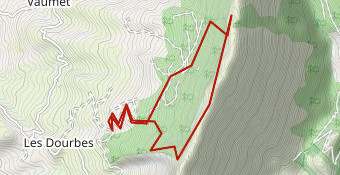 La crête de la Barre des Dourbes