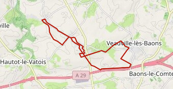 Autretot Veauville Roquefort 13,8 km