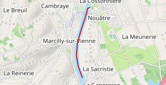 Parcours officiel natation triathlon nouatre Dista