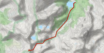 lac de Bious   pic des moine