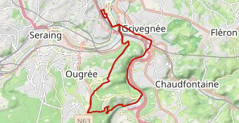 Parcours velo le 02-08-2011