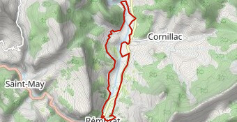 VTT Pays de Rémuzat - BLEU - De Rémuzat à Cornillo