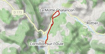 VTT Pays de Rémuzat - VERT - Au fil de l'Oule