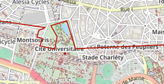 Paris (75014). 5,3 km. Parc Montsouris et PC