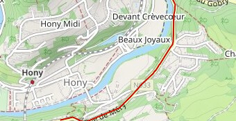 Col d'Esneux par Tilff