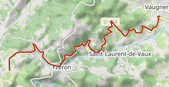867 m - Col des Brosses par Vaugneray