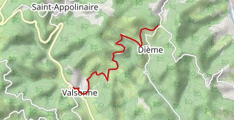 650 m - Col de la Croix de Thel