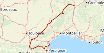 Vélocamping juin 2021, Narbonne-Valence