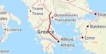 Doiran - Athens