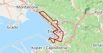 Percorso corto 11° randonnée della Giulia 2023