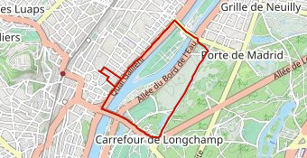 petite boucle Pt Sureesnes - Pt Puteaux - Bagatell