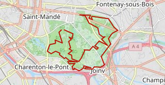 Bois de Vincennes 25km