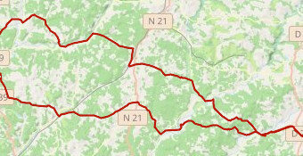 Périgord Blanc rando/randax 109km