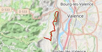 de Toulaud a Crussol