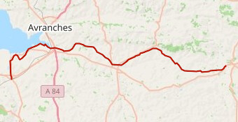 PONTORSON - DOMFRONT VELOSCENIE 2024