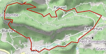 Saoû - Roche Colombe - 2017-05-22 Court