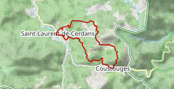 Sant Llorenç de Cerdans  - Coustouges routr de l'e