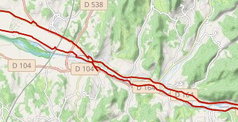 Val de Drôme, entre Saillans et Allex.