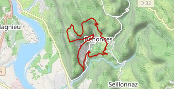 Bénonces Rocher de Cuny