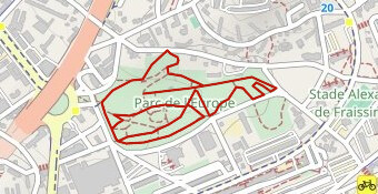 La Stéphanoise Parcours Féminin et Masculin