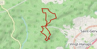 Carrefour du rendez-vous (hiver) 9.8km R