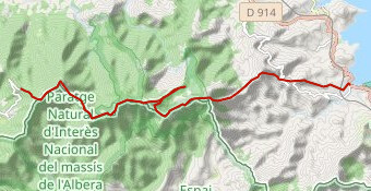 J40 : coll de l'Ullat - Banyuls sur mer