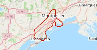 Montpellier 2 - Les plages