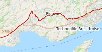 Brest- pointe St Mathieu en évitant les grands axe