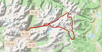 Tour des Pérics depuis l'Hospitalet
