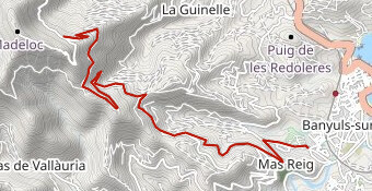 Montée de la Madeloc Sud