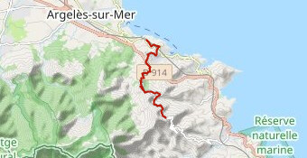 Montée de la Madeloc Nord