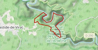 Cirque de Gaud (Gorges de l'Ardèche)