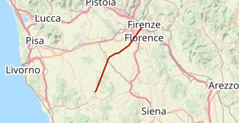 definitiva prima tappa giro toscana