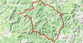 brusque Avène  par les cols