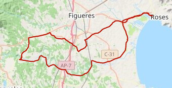 Roses Esponella 94 km