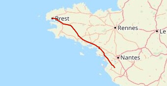 Diagonale Brest-Perpignan