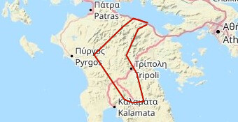 Super randonnee Peloponnese central