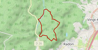 Carrefour de Radon 9 km (Hiver) RG